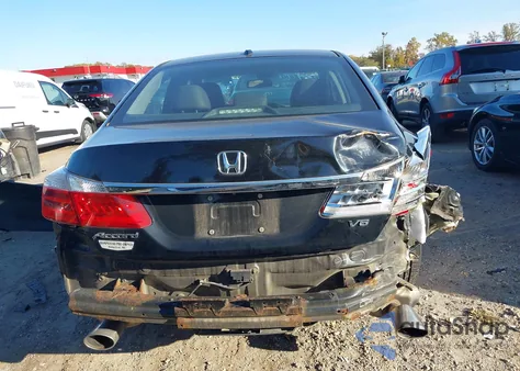 2015 Honda Accord Ex-L V-6 from USA, damaged, VIN 1HGCR3F89FA030488